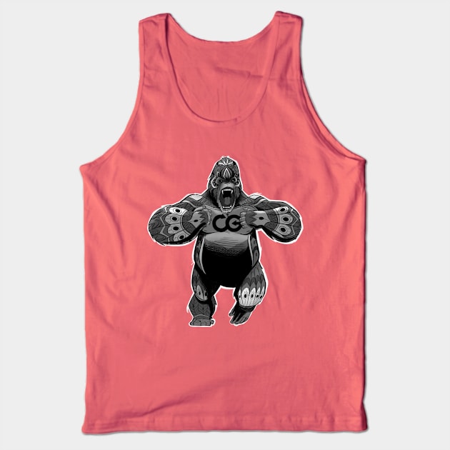 Consistent Gorilla (CG) Tank Top by Theshockisreal